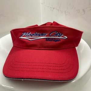 Mackinaw City, Michigan visor, adjustable
